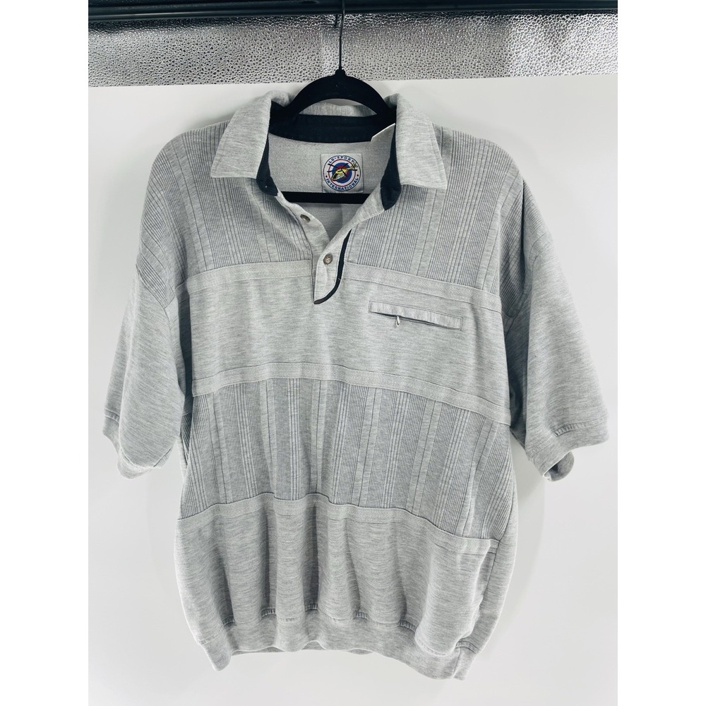 Vintage LD Sport International Polo Shirt Men Size‎ Large Retro 90s Golf